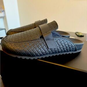 Surgeon Custom Black Woven Leather Loafer - Men’s 13